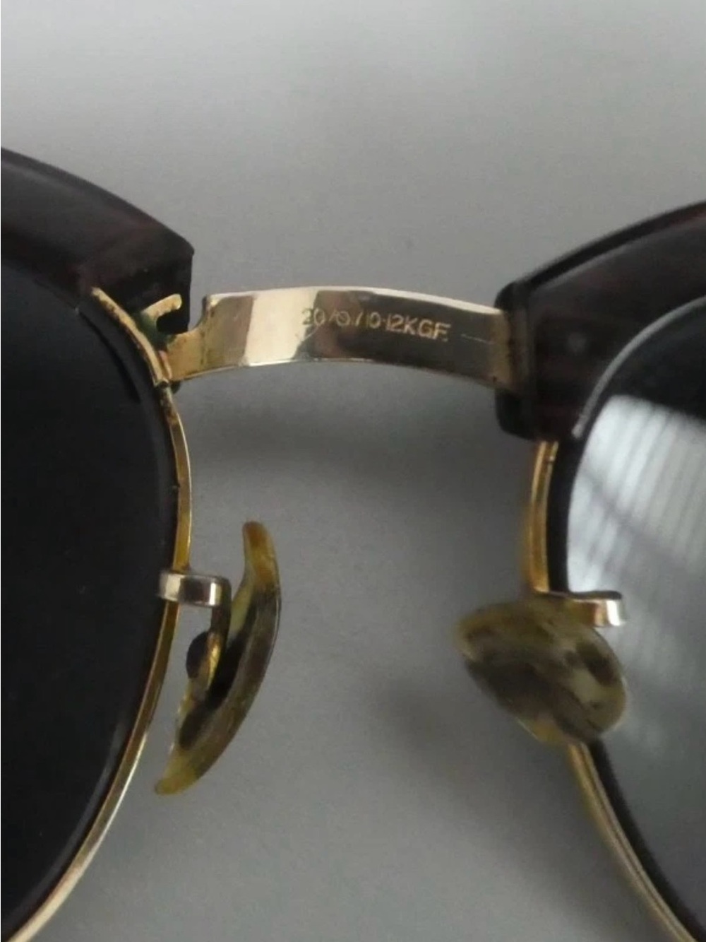 12K Gold filled Vintage American Optical  Eye glasses   USA  4.1/2- 5.3/4
